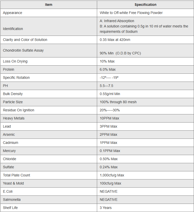 44 鲨鱼硫酸软骨素90% 44 鲨鱼硫酸软骨素90%
