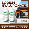Transparent sodium hyaluronate solution for hair care is globally supplied | Runxin Factory