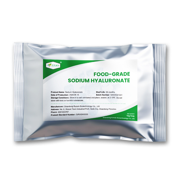 High Viscosity Food Grade 4000kDa Sodium Hyaluronate Powder | Runxin 28-Year Factory