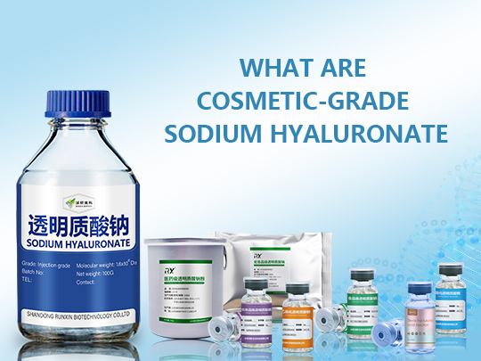 What Are Cosmetic-grade Sodium Hyaluronate？