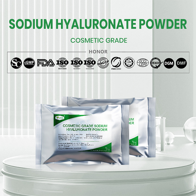 Hydrolyzed Sodium Hyaluronate 800 Da Molecular Weight | RUNXIN Biotech