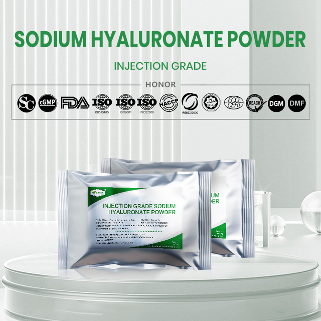 Injection Grade Pharmaceutical Sodium Hyaluronate Powder